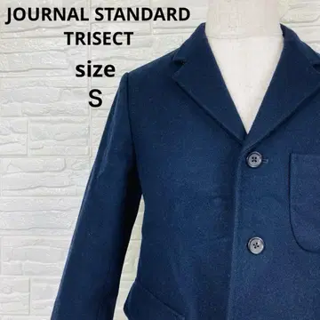 JOURNAL STANDARD 울 혼방 테일러드 자켓 다크 블루