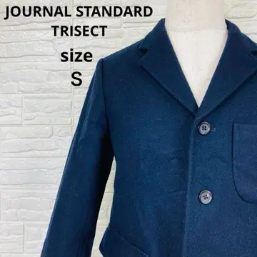 JOURNAL STANDARD 울 혼방 테일러드 자켓 다크 블루