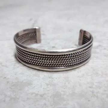 NAVAJO 5연 트위스트 와이어 뱅글 SILVER925