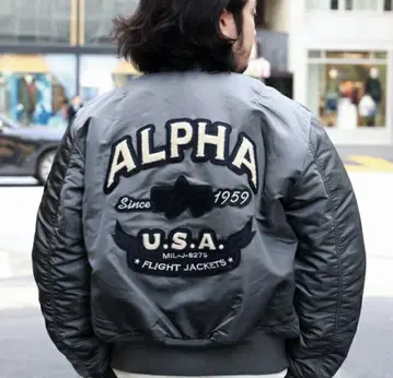 [ 새상품급/레어 ] ALPHA 알파 MA-1 sizeM