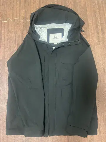[인기 완판] 울 리치 마운틴 후드티 블랙 후드 부착