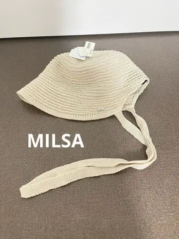 미사용 택 MILSA 니트 편직 보닛