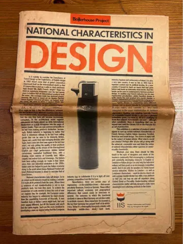 NATIONAL CHARACTERISTICS IN DESIGN