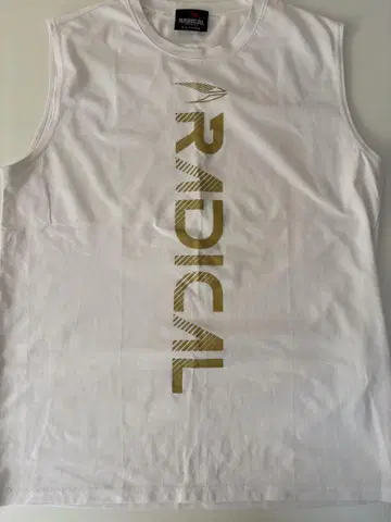 RADICAL FITNESS 화이트 탱크탑 XL