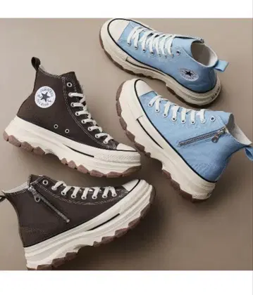 Converse 스카이블루 하이컷 스니커즈