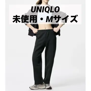 미사용 택 포함 UNIQLO 드라이 스웨트 팬츠 블랙 M 사이즈