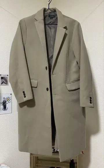 남성용 롱 코트