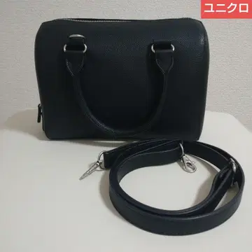 유니클로 가죽 터치 2way 보스턴 백