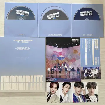 SEVENTEEN INCOMPLETE Blu-ray