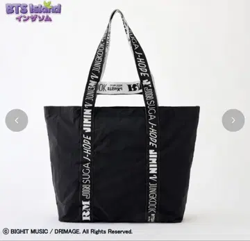 BTS Island in the SEOM 토트백 블랙