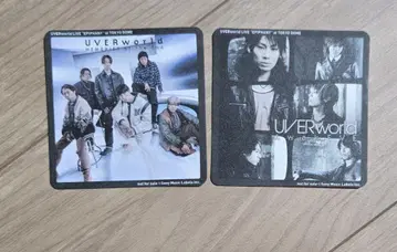 UVERworld 라이브 기념 코스터 2개 세트