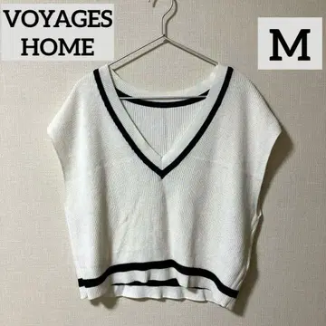 [ 1회 착용만 ] VOYAGES HOME 보야주 홈 베스트 니트