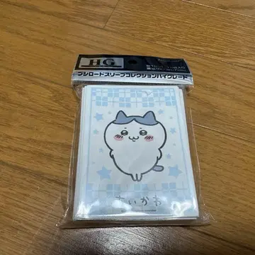 치이카와 하치와레 문 얼굴 카드 슬리브