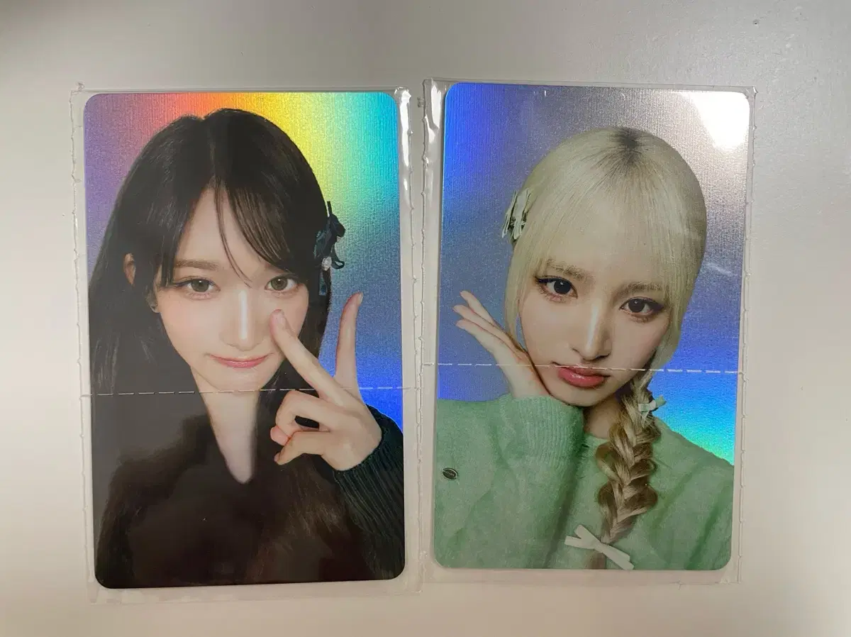 파파존스 아이브 포토카드 리즈&이서