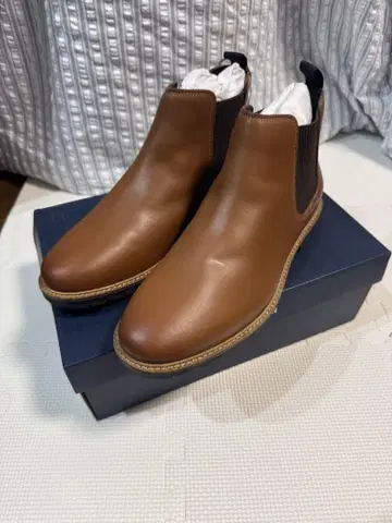 미사용 콜한 첼시 부츠 브라운 US 10 27.5cm
