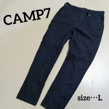 CAMP7 데님 스트레치 클라이밍 팬츠 L 사이즈 새상품 택 포함