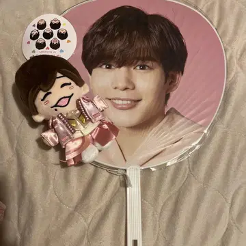 나니와단시 나가오 켄토 부채&봉제 인형 세트