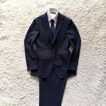 [컨디션 최상] 링 재킷 마이스터 네이비 울 수트 44