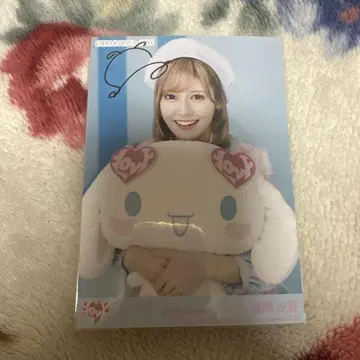 [ 당일 발송 ] 이코러브 모로하시 사나 시나몬 친필 브로마이드 츄