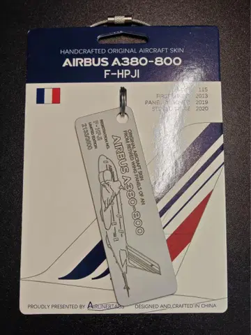 에어프랑스 Airlinertags A380-800 화이트