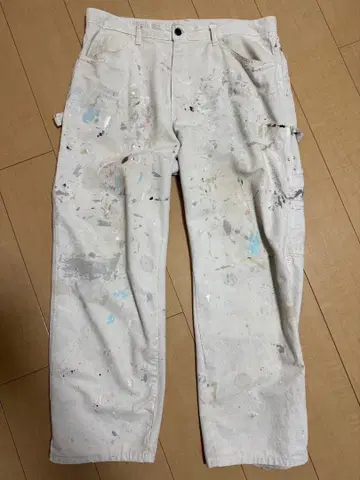 Dickies 페인터 팬츠 화이트