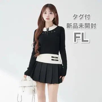 다리치 DARICH 니트 셋업 FL 블랙 로고