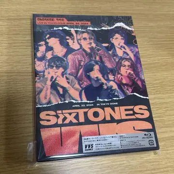 [ 새상품 ] SixTONES VVS 초회반 Blu-ray (2매 세트)
