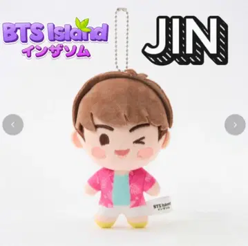 인 더 썸 BTS Island JIN 봉제 인형 참 봉제 인형
