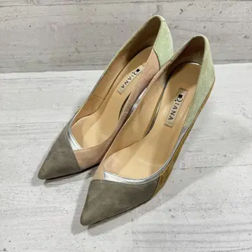 DIANA 스웨이드 스틸레토 펌프스 멀티 컬러 24cm