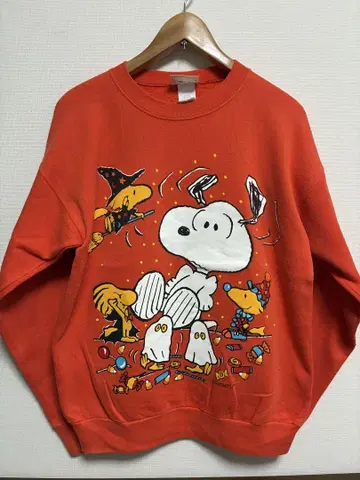 90s SNOOPY 미국제 빈티지 맨투맨 할로윈 사양
