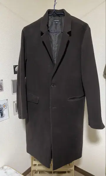 블랙 체스터 코트
