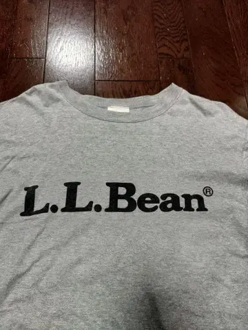L.L.Bean 긴팔 티셔츠 그레이 구제 의류 80S