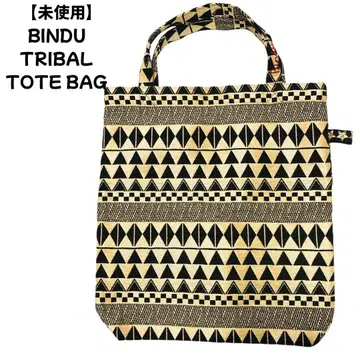 미사용 BINDU TRIBAL TOTE BAG 자카드 토트백
