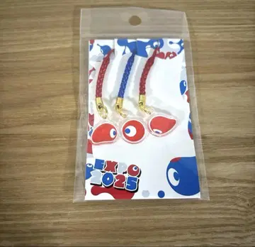 완판 오사카 간사이 박람회 회장 한정판 코먀쿠 족쇄 스트랩 먀쿠먀쿠