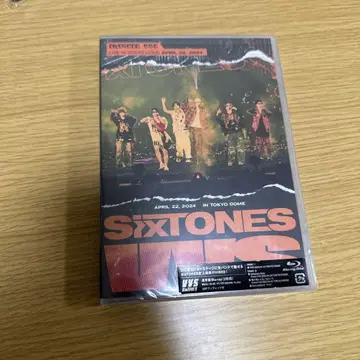 [새상품] SixTONES VVS 일반ver Blu-ray(2매 세트)
