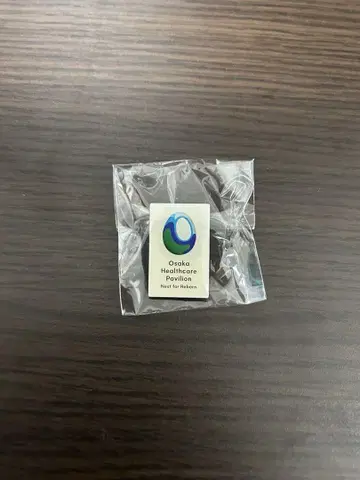 만박 오사카 헬스케어 파빌리온 핀 배지 미사용 새상품