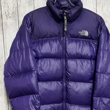 THE NORTH FACE 보라색 다운 자켓 700