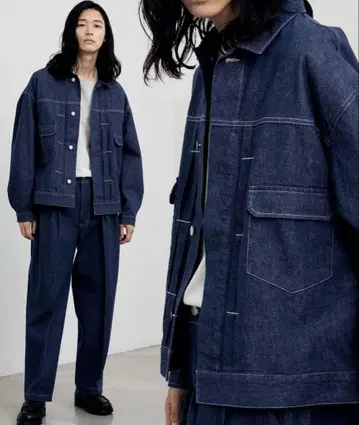 HEAVY OZ WIDE DENIM SET-UP