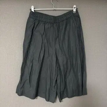 COS 블랙 가우초 팬츠
