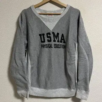 COLORS KNITWEAR USMA 양V 맨투맨 M 그레이