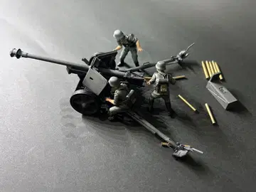 1/35 독일 야전포병 병사 3체 세트 도색 완료품