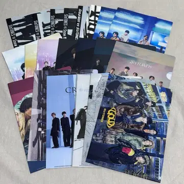 SixTONES 클리어 파일 21개 + 다른 CD 특전 세트