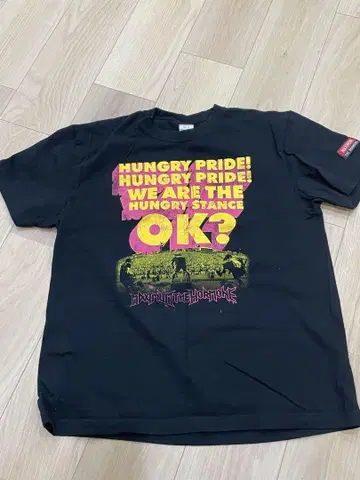 마멈 더 호르몬 L 사이즈 T셔츠 HUNGRY PRIDE