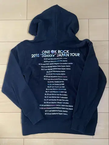ONE OK ROCK 2015 '35xxxv' JAPANTOUR 후드티