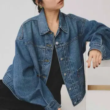 새상품 Levi's 리바이스 SLOBE 별주 데님 자켓