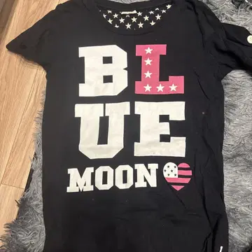 BLUE MOON 반팔 여성용 티셔츠