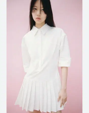 zara 카라 부착 점프 수트 원피스