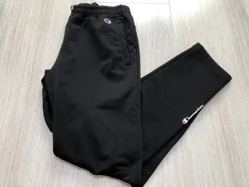 [ 새상품급 ] 챔피온 웜 저지 팬츠 블랙 XL