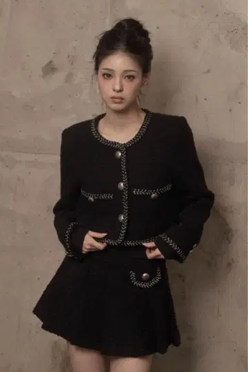 카키포인트 카키 셋업 트위드 setup