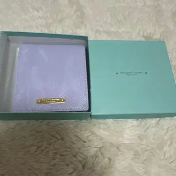 [ 새상품 ] Samantha Thavasa 연보라 지갑 박스 포함